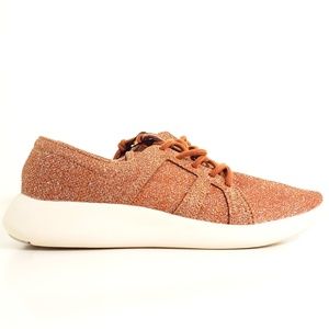 Zara Gliter Shoes - Rose Gold  Womens Size 8